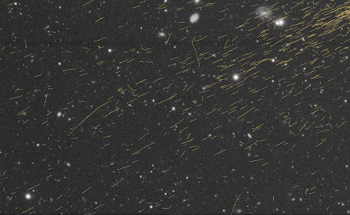 Subaru Hyper Suprime-Cam Captures Cosmic-Ray Extensive Air Showers