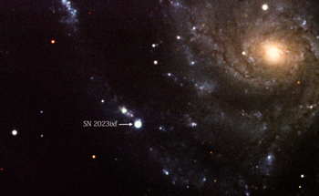 A Dying Massive Star’s Violent Material Ejection Process