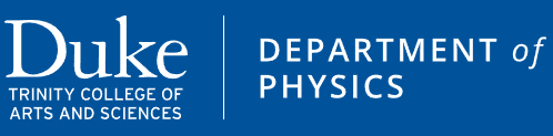 Quantum Electronic Laboratary, Department of Physics, Duke University