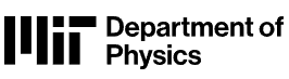 Department of Physics, Massachusetts Institute of Technology